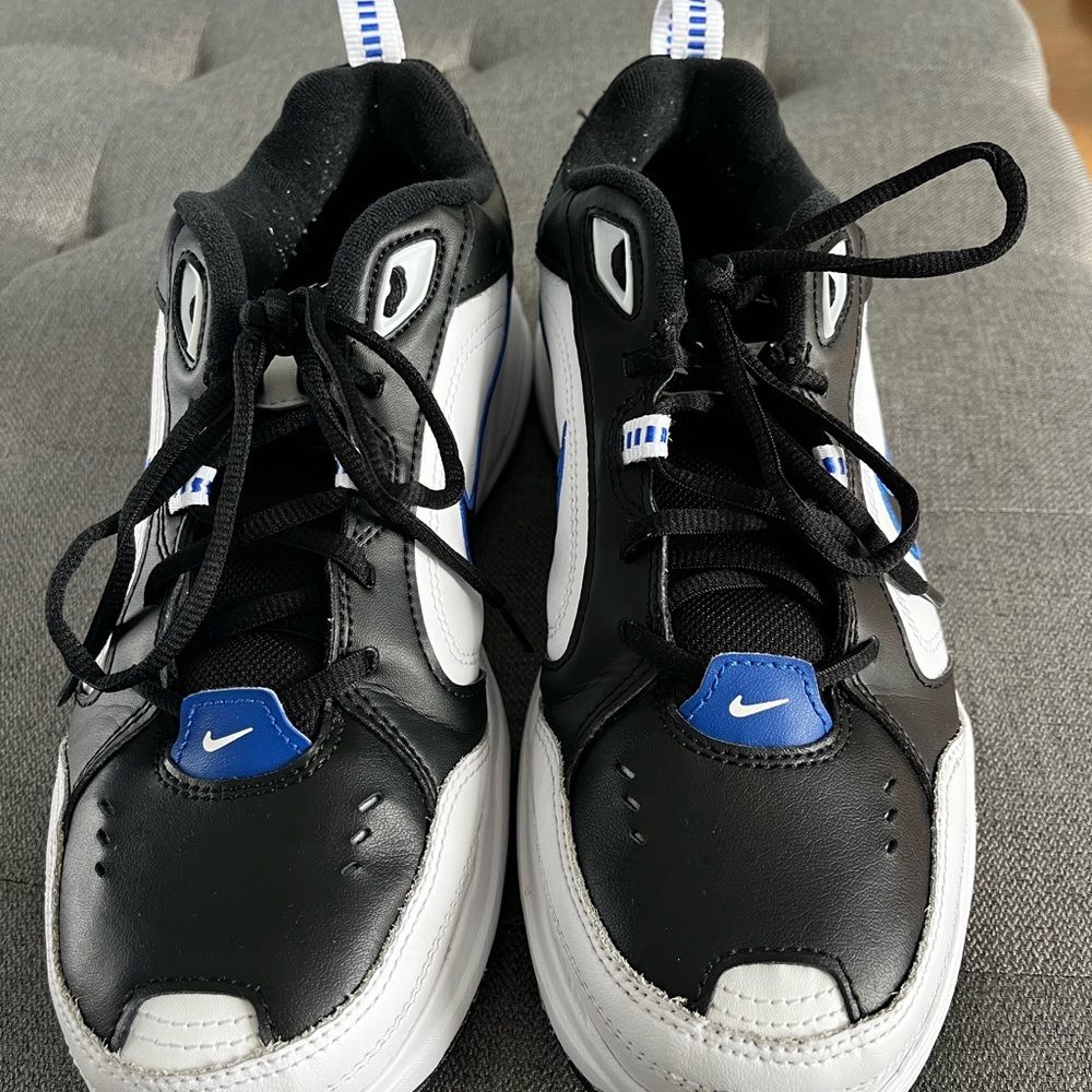 Nike Black and Blue Athletic Sneakers